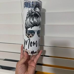 Mom life tumbler